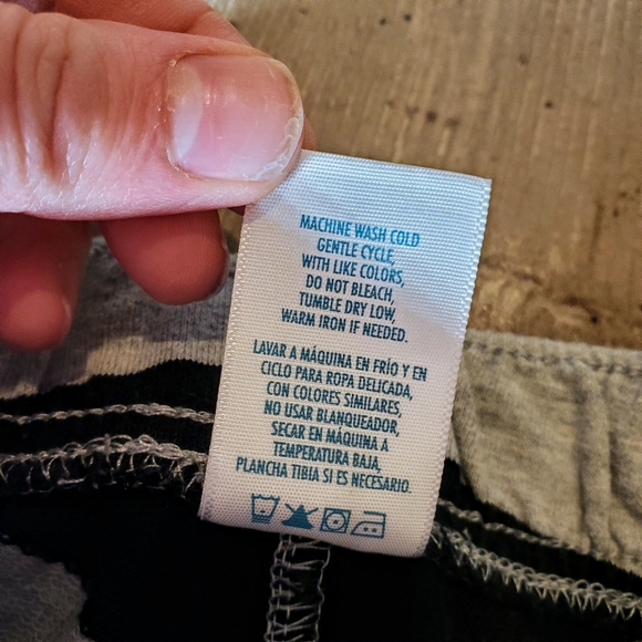 Wonderkids Charcoal and Light Gray Striped Casual Toddler Boy Shorts Size 3T - Picture 4 of 8